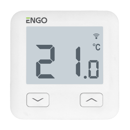 Internetowy regulator temperatury, 230V, biały – Engo Controls