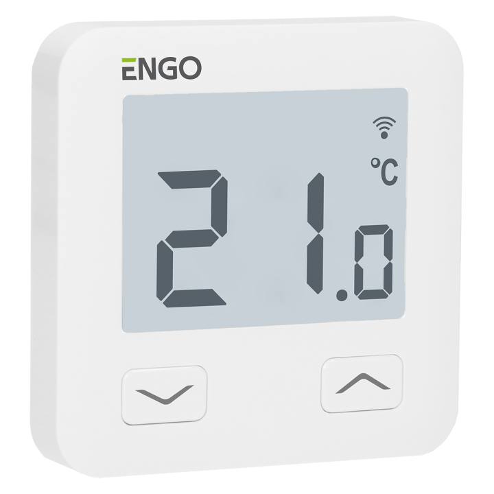 Internetowy regulator temperatury, 230V, biały – Engo Controls