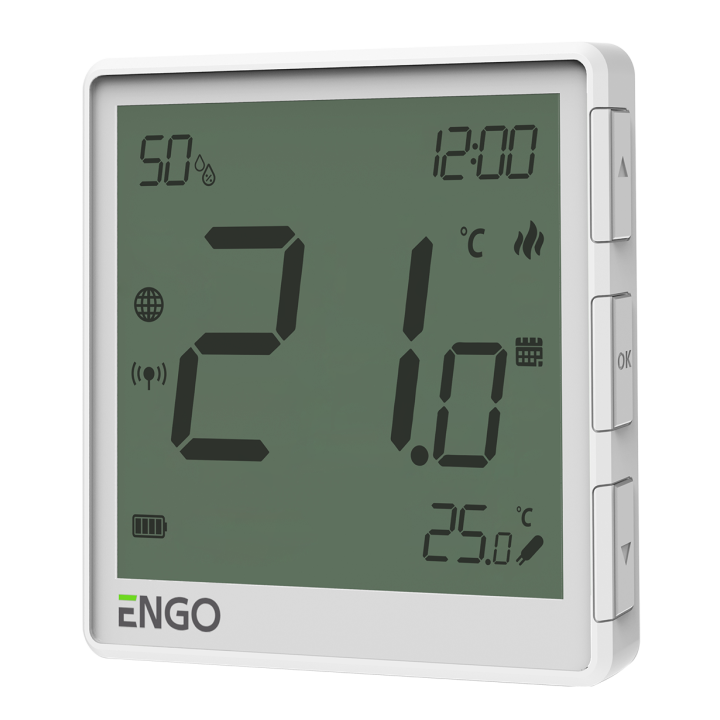 Internetowy, natynkowy regulator temperatury zigbee