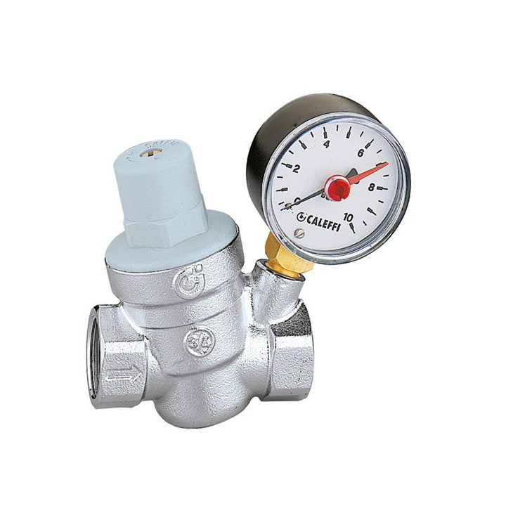 Caleffi reduktor do wody 1/2 16BAR z manometrem