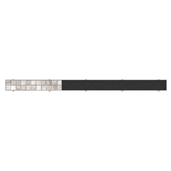 Ruszt nierdzewny do wypełnienia płytką/drewnem, klasa K3, 300 kg, 1060 mm