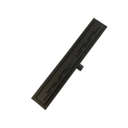 Odpływ liniowy czarny matowy 80CM stal nierdzewna – BW Tech