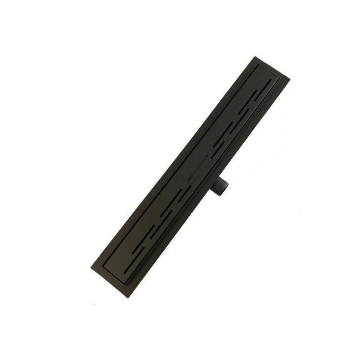 Odpływ liniowy czarny matowy 80CM stal nierdzewna – BW Tech