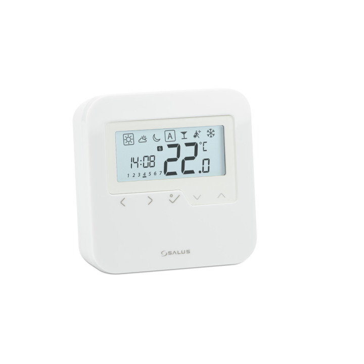 Bezprzewodowy, natynkowy, cyfrowy regulator temperatury sieci
