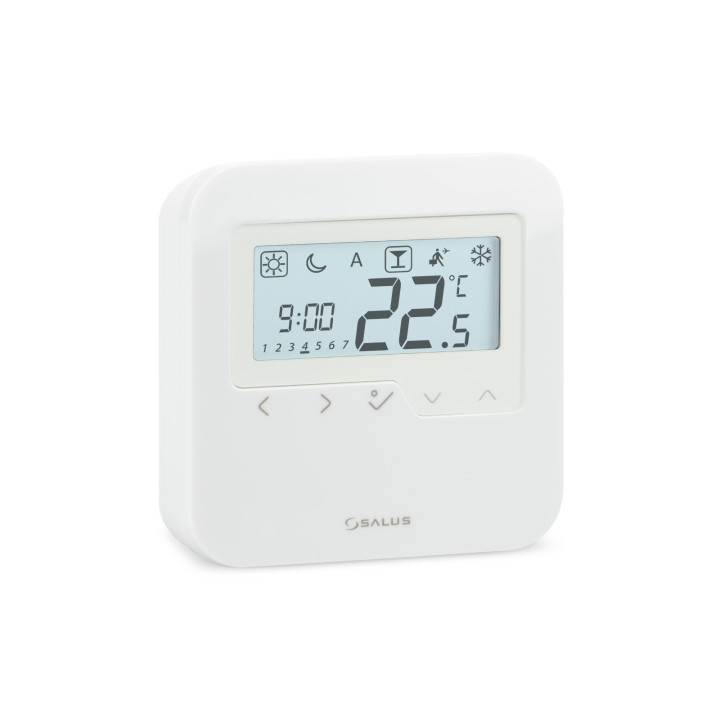Programowany regulator temperatury 230V z wyświetlaczem – Salus