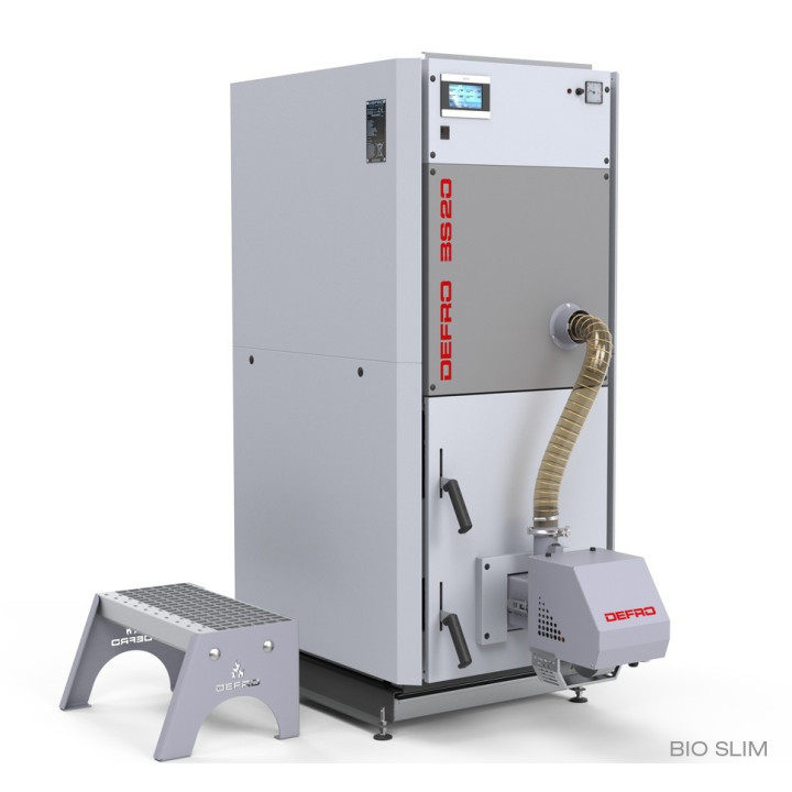 Kocioł z podajnikiem Defro BIO slim 20 kW