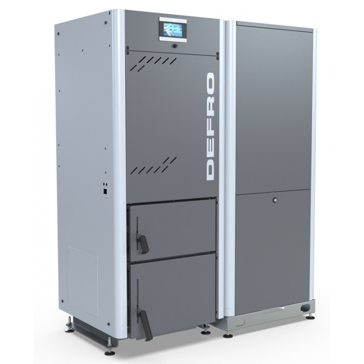 KOCIOł Z PODAJNIKIEM DEFRO GAMMA 10 KW PRAWY