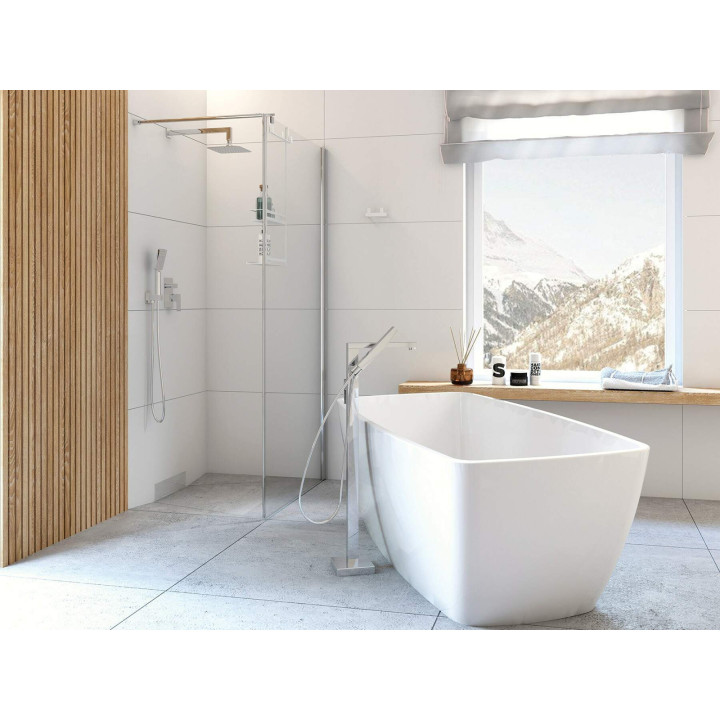 WANNA AKRYLOWA WOLNOSTOJĄCA PROSTOKĄTNA - 150 CM BIAłY KDM 015W