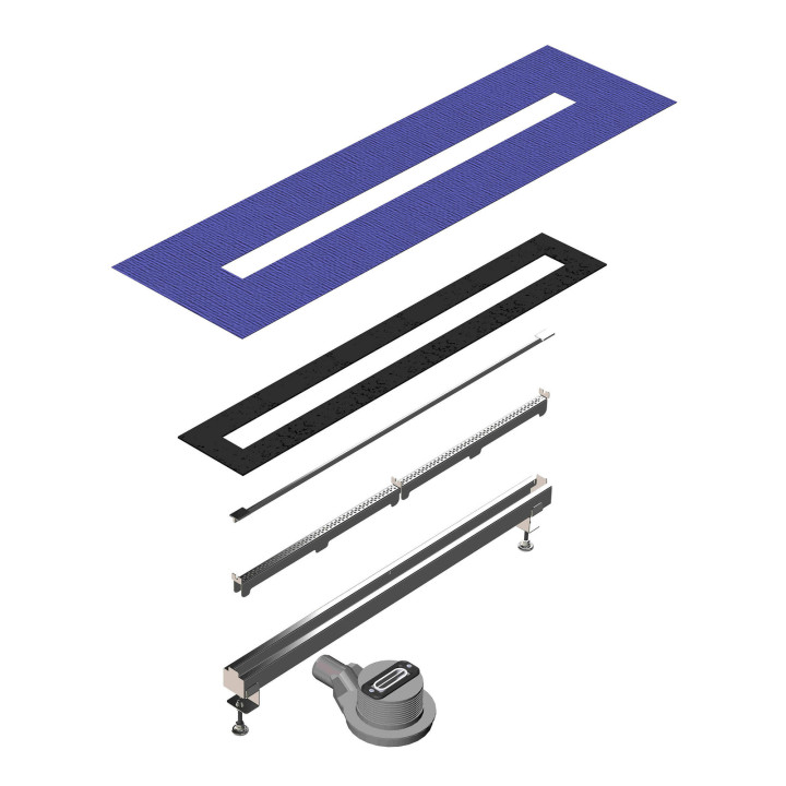 Odpływ liniowy szczelinowy 90 cm stal KON 009S – Deante