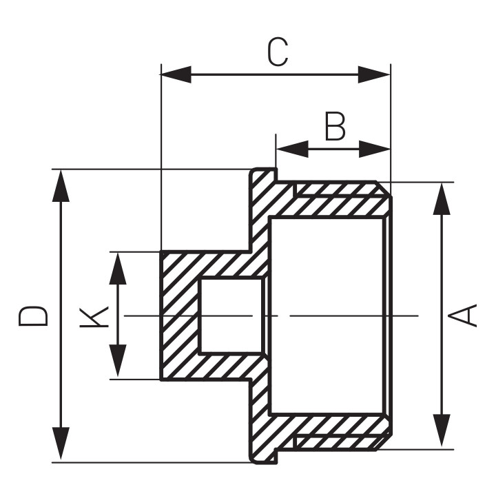 KOREK MOSIĘŻNY 3-8" ŻÓłTY