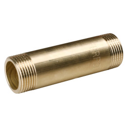 Króciec 1" mosiężny gwintowany 107 mm – Ferro