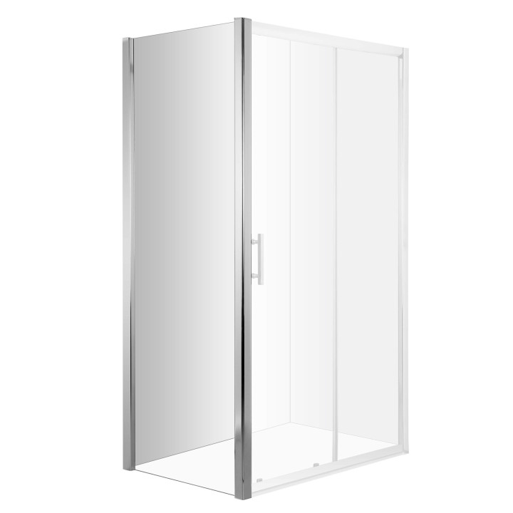 Ścianka prysznicowa boczna 90 cm chrom KTC 031S – Deante
