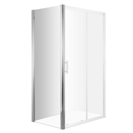 Ścianka prysznicowa boczna 80 cm chrom KTC 032S – Deante