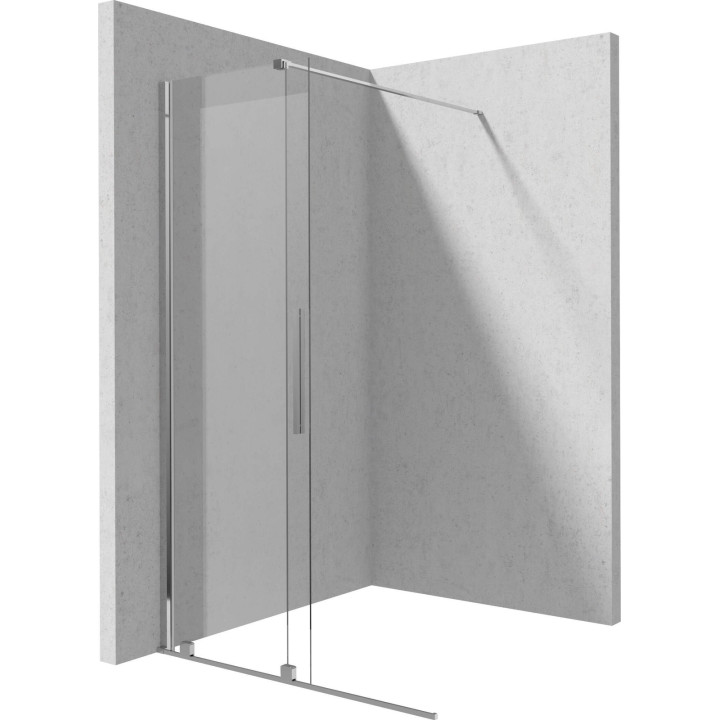 Ścianka prysznicowa walk-in 120 cm - przesuwna chrom KTJ 032R