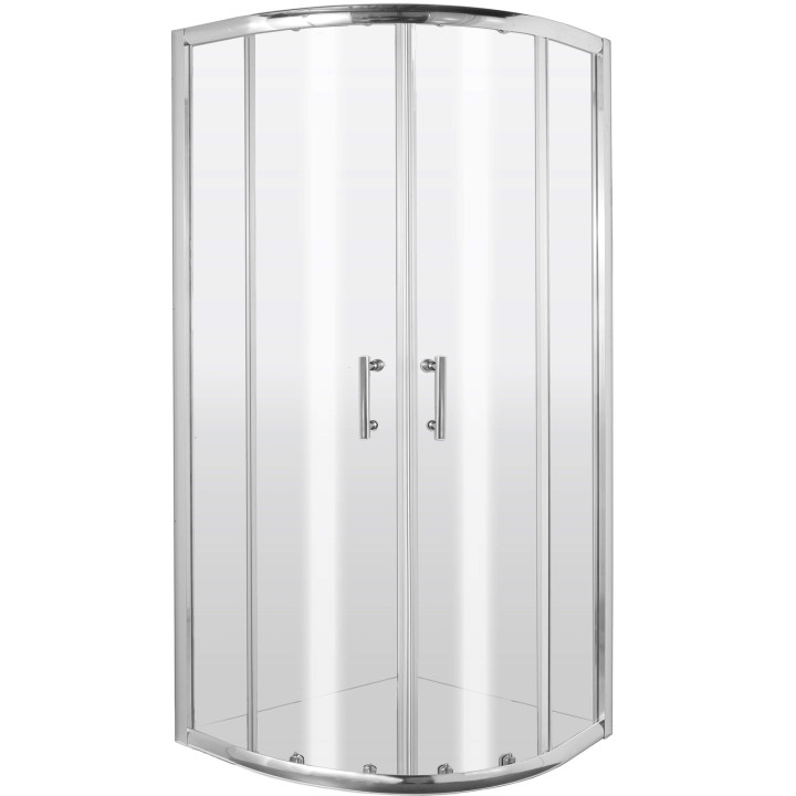 Kabina prysznicowa półokrągła 80 cm chrom KTJ 052P – Deante