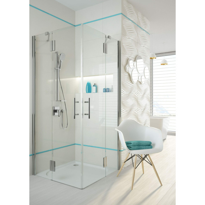 Brodzik akrylowy kwadratowy 90X90 cm biały KTK 041B – Deante
