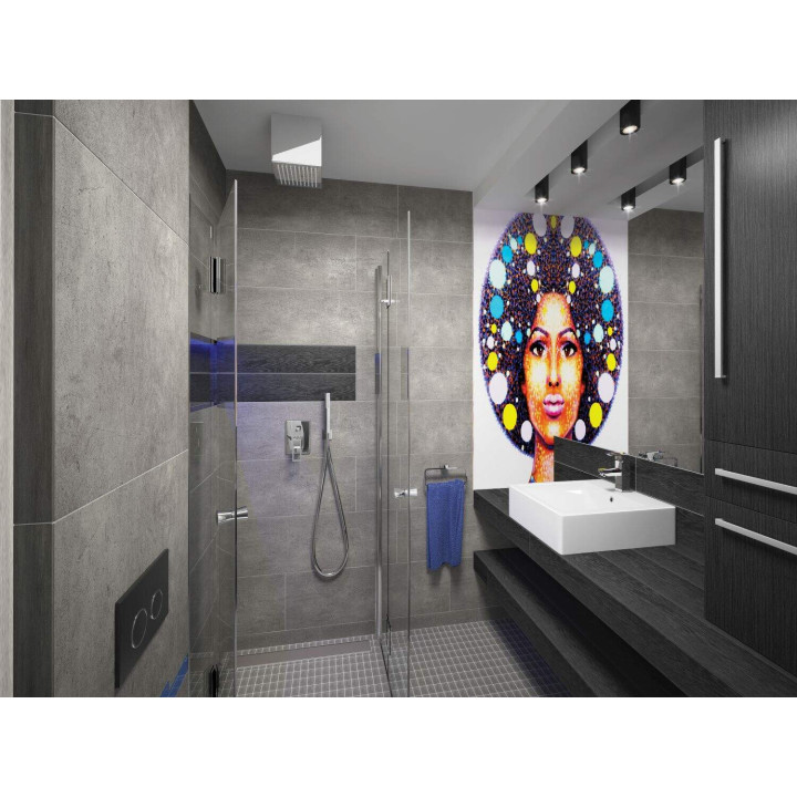 Kabina prysznicowa kwadratowa 90 cm chrom KTK 041P – Deante