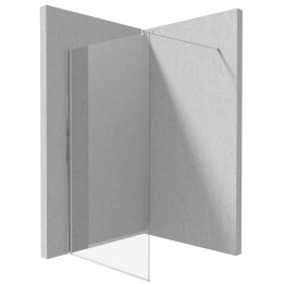 ŚCIANKA PRYSZNICOWA / WALK-IN SYSTEMU KERRIA PLUS 110 CM CHROM KTS 031P