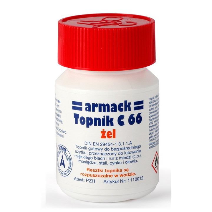 Topnik - ŻEL C66 125G DIN EN 29454-1 3.1.1.A – Armack