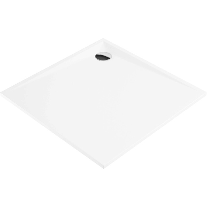 Brodzik akrylowy kwadratowy 90 cm biały KTS 041B – Deante