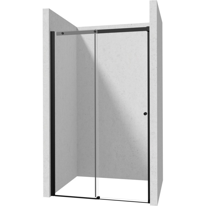 Drzwi prysznicowe 160 cm - przesuwne nero KTSPN16P – Deante