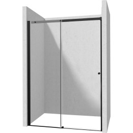 Drzwi prysznicowe 180 cm - przesuwne nero KTSPN18P – Deante