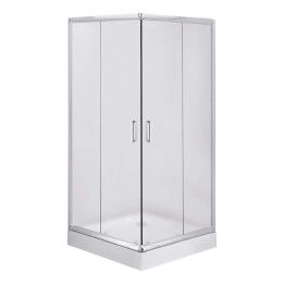 Kabina prysznicowa kwadratowa 90 cm chrom KYC 641K – Deante