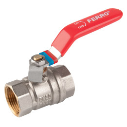 Zawór kulowy gw-gw z dźwignią, 2", f-comfort – Ferro