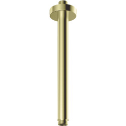 WYLEWKA SUFITOWA OKRĄGłA - 250 MM STAłA ZłOTY SZCZOTKOWANY CASCADA NAC R42K