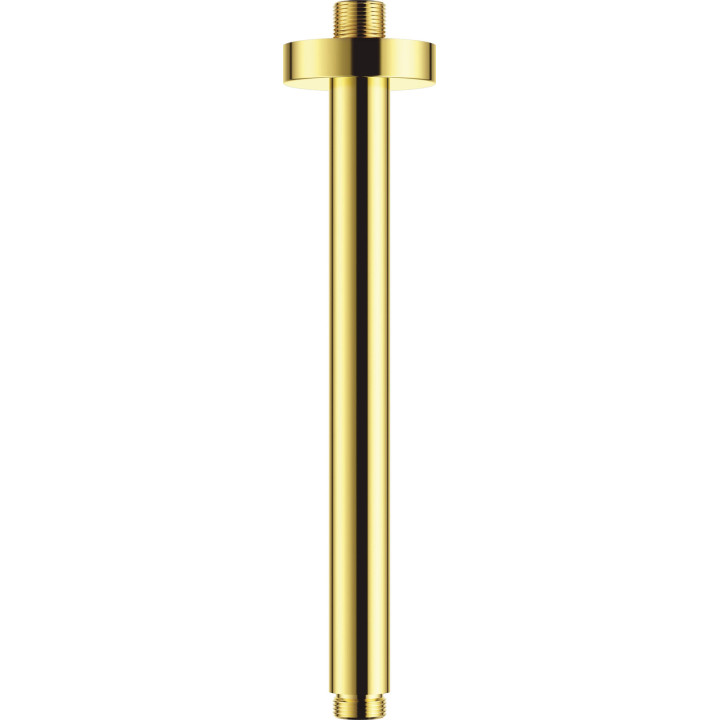 Wylewka sufitowa - 250 mm stała złoty cascada NAC Z42K – Deante