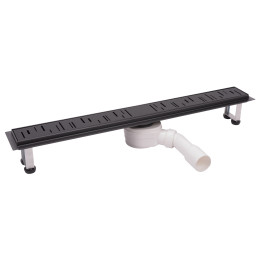 Ora odpływ liniowy 80CM, czarny – Ferro