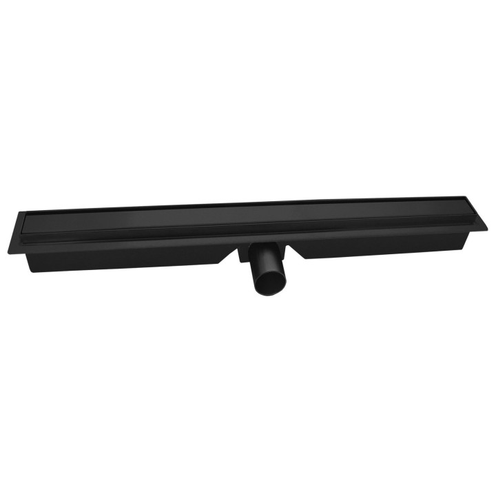 SLIM PRO ODPłYW LINIOWY 70CM, CZARNY
