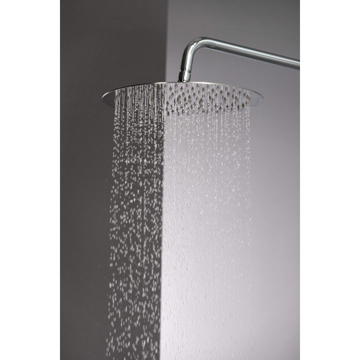 Głowica prysznicowa stalowa - 300 mm stal NAC 003K – Deante