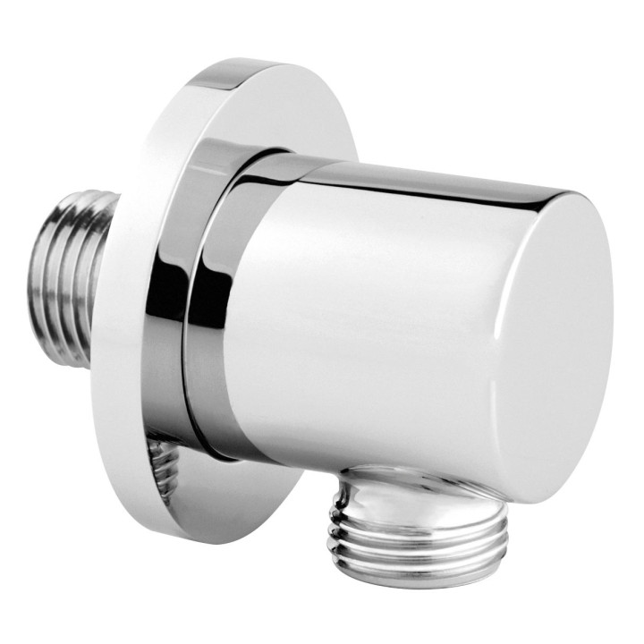 PRZYłĄCZE KĄTOWE DO WĘŻA NATRYSKOWEGO 1/2", CHROM