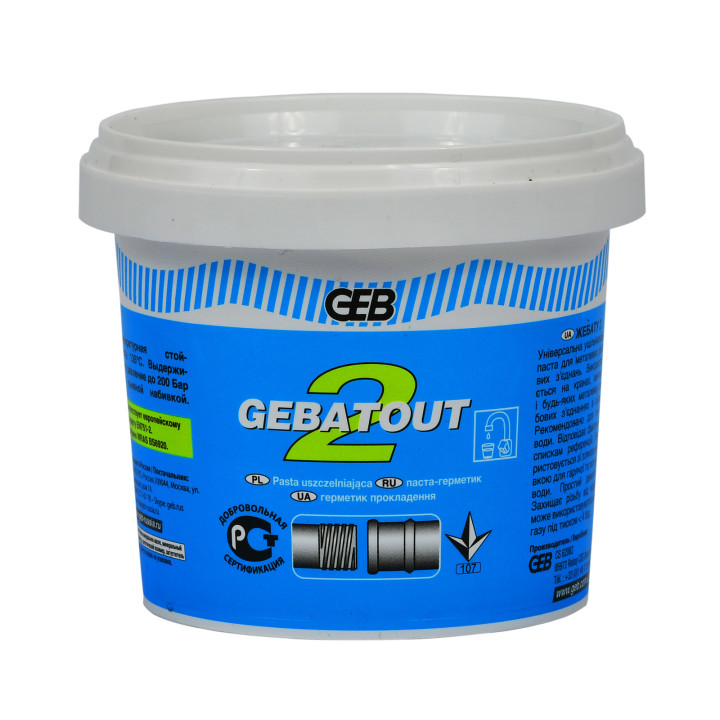 Pasta uszczelniająca gebatout 2 - 500 g woda C.O. GAZ – Armack