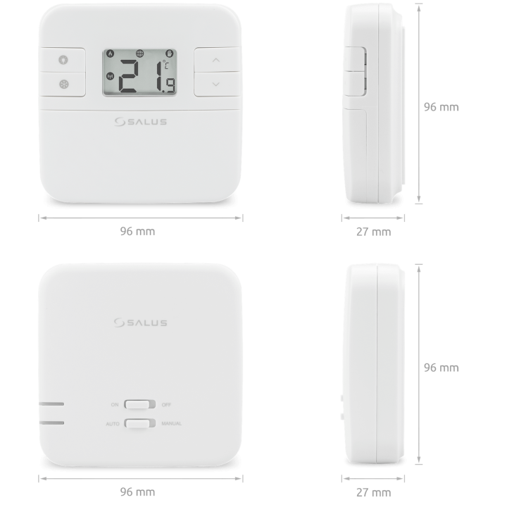 Bezprzewodowy elektroniczny regulator temperatury - dobowy