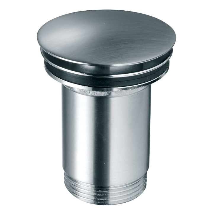 Rotondo zawór spustowy z przelewem, click-clack, 5/4", nikiel