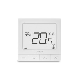 Regulator temperatury z czujnikiem wilgotności, akumulatorowy