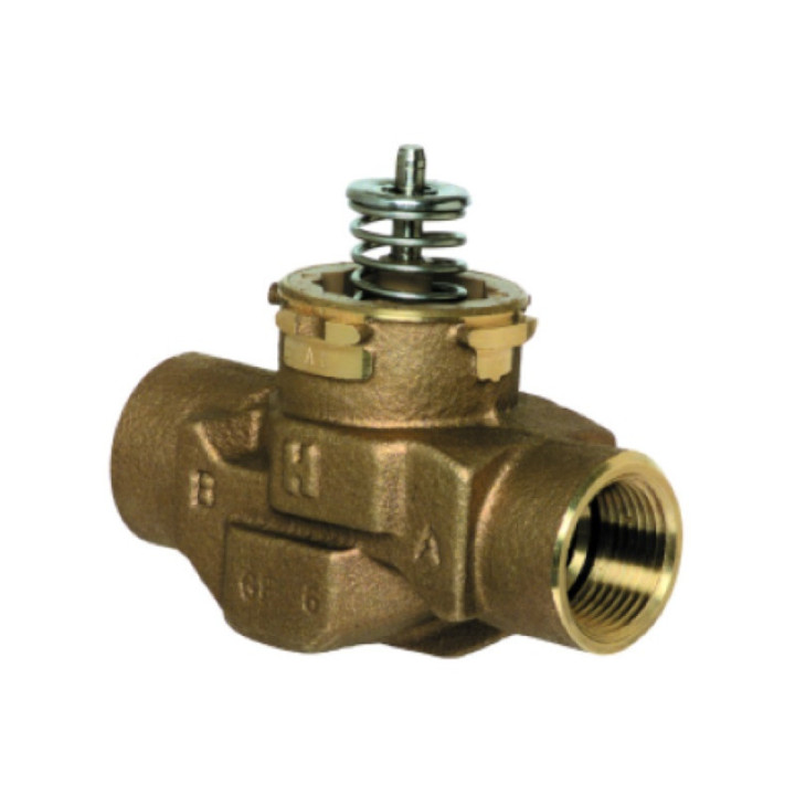 Zawór przelotowy 2-DROGOWY, bez siłownika 3/4" Honeywell