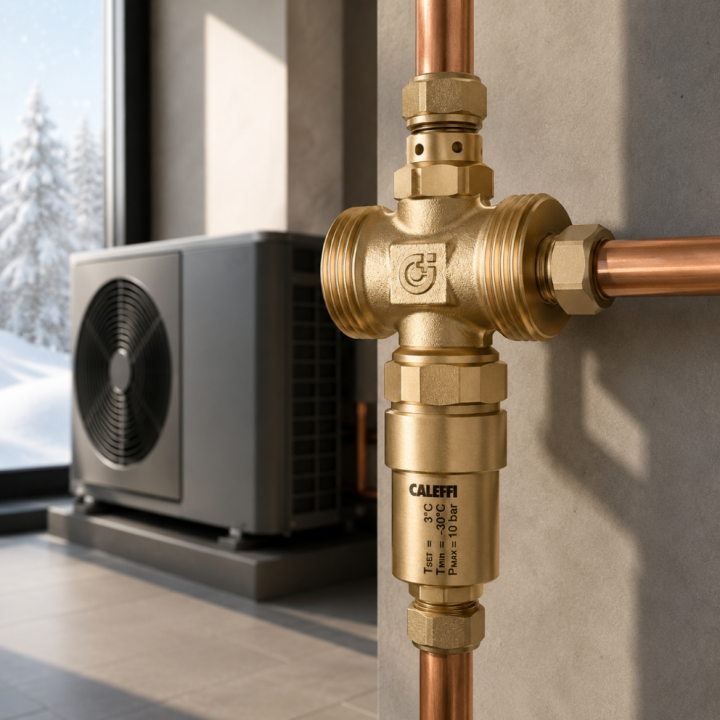 Caleffi zawór antyzamrożeniowy pomp ciepła 1 1/4'' 108701
