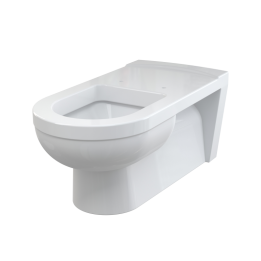 Wisząca muszla WC ceramiczna dla niepełnosprawnych 700x355x400