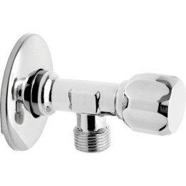 Zawór grzybkowy kątowy z metalowym uchwytem 1-2" X 1-2" – Ferro