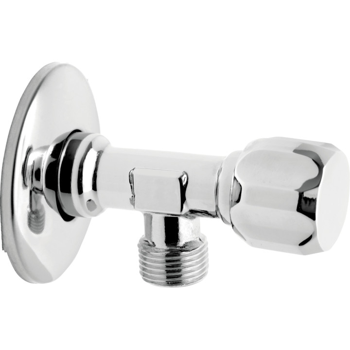 Zawór grzybkowy kątowy z metalowym uchwytem 1-2" X 1-2" – Ferro