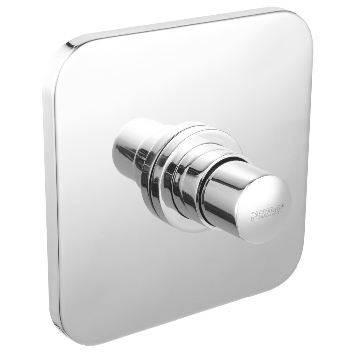 Presstige PRO SQ bateria natryskowa podtynkowa czasowa, chrom