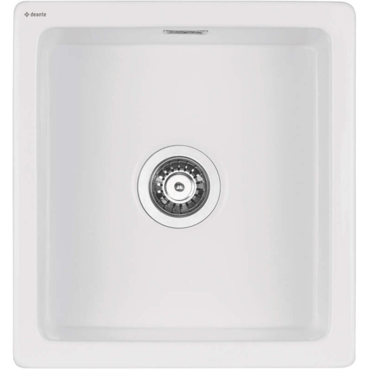 Zlewozmywak ceramiczny 1-KOMOROWY bianco stal ZCB A103 – Deante