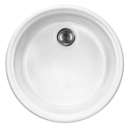 Zlewozmywak ceramiczny 1-KOMOROWY biały stal ZCL 680N – Deante