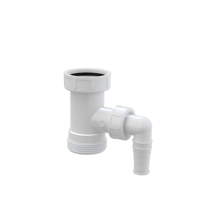 ZŁĄCZKA DO SYFONU ZLEWOZMYWAKOWEGO 6/4" DO PODŁĄCZENIA PRALKI/ZMYWARKI