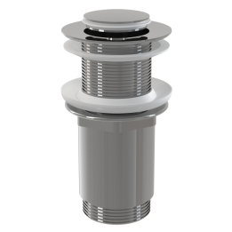 SPUST UMYWALKI CLIK/CLAK 5/4" METALOWY BEZ PRZELEWU, MAŁY KOREK