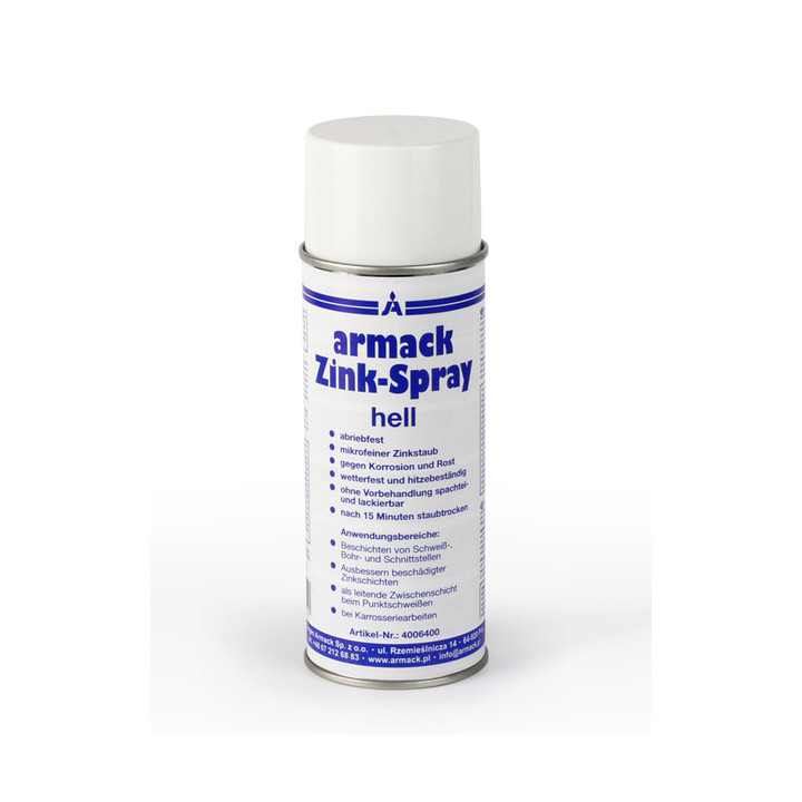 Cynk W aerozolu jasny - 400 ml UN1950 – Armack