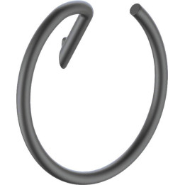 Wieszak na ręcznik ścienny - okrągły titanium ADI D611 – Deante